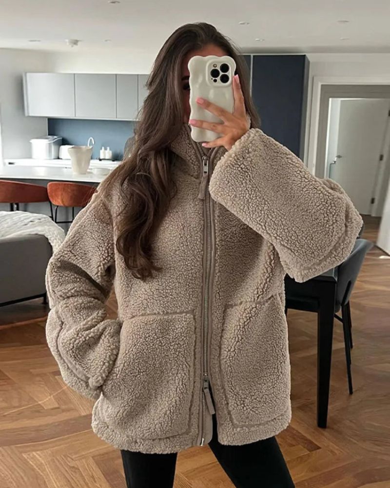 Ascend™ Luxe Teddy Fleece Jas