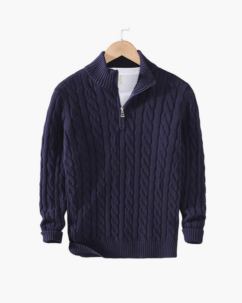 Ascend™ Cable zip sweater
