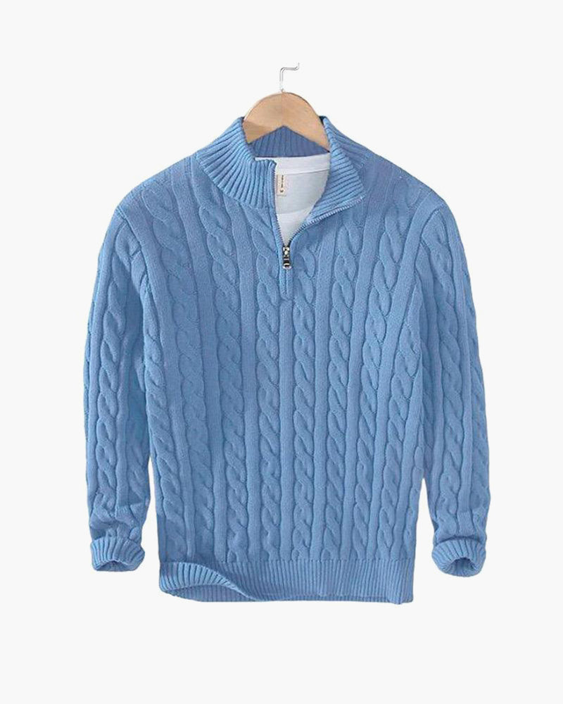 Ascend™ Cable zip sweater