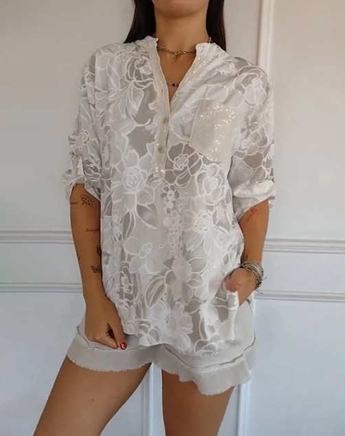 Ascend™ Lotte – Bloemenprint Blouse