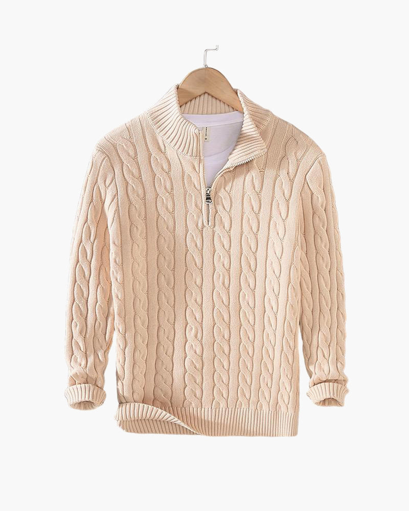 Ascend™ Cable zip sweater