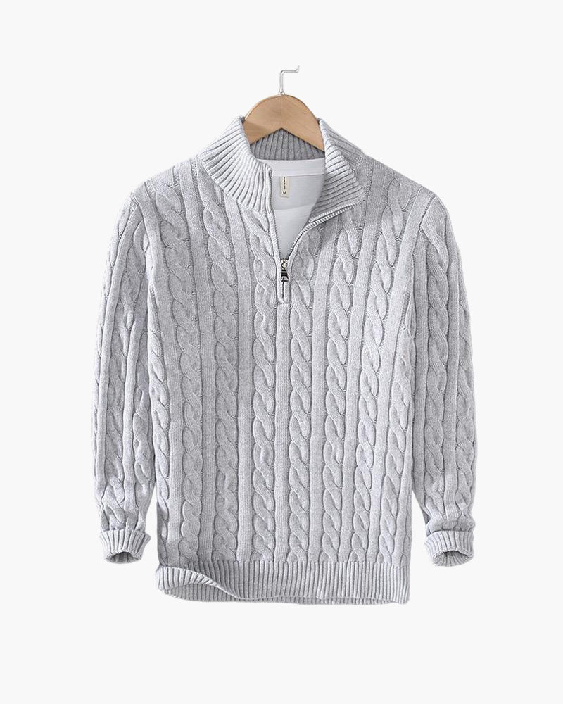 Ascend™ Cable zip sweater