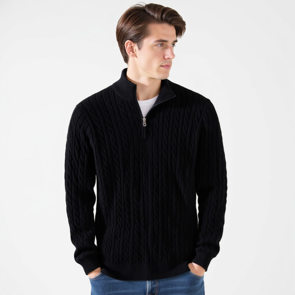 Ascend™ Cable zip sweater