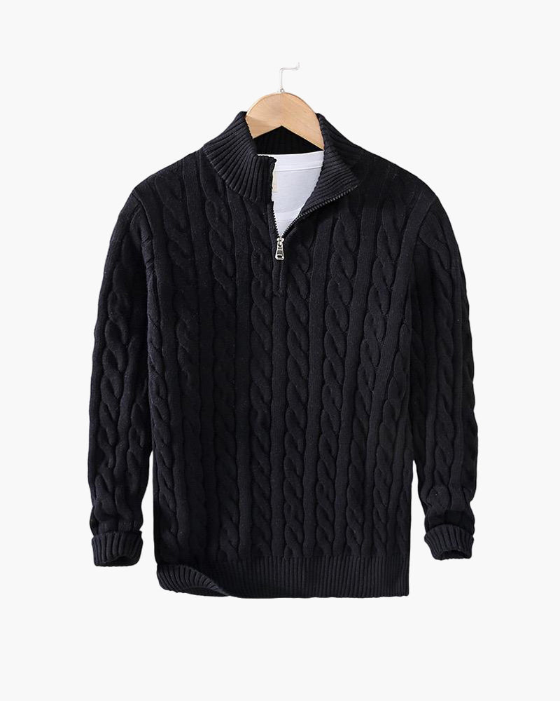 Ascend™ Cable zip sweater