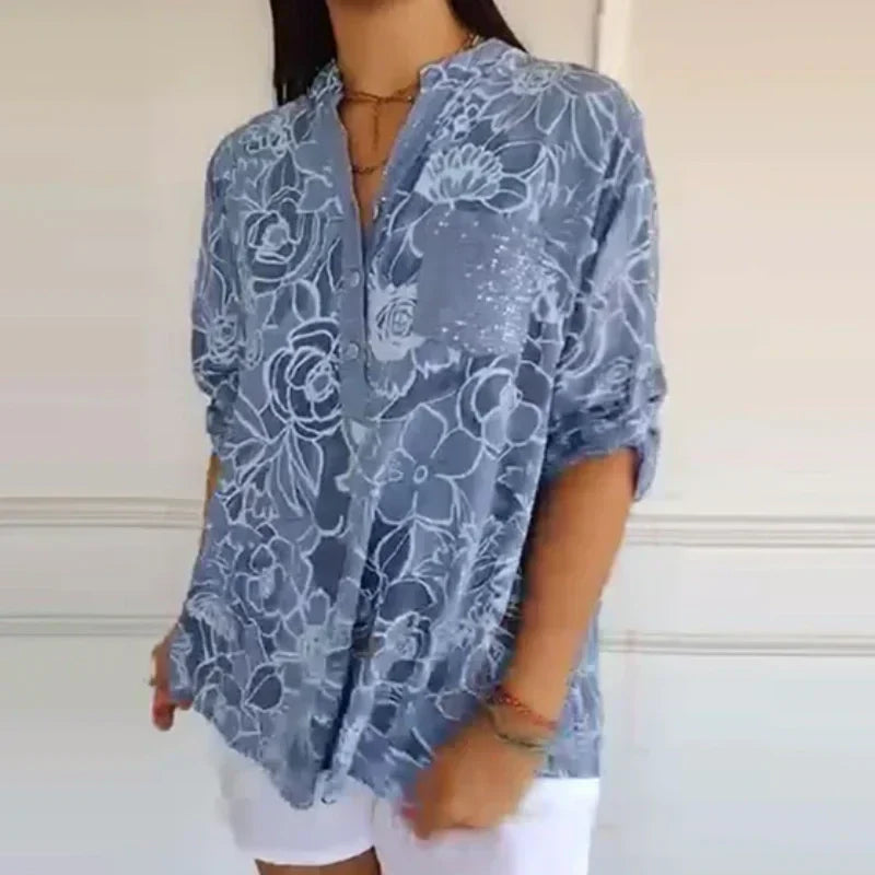 Ascend™ Lotte – Bloemenprint Blouse
