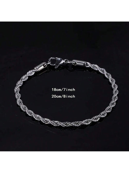 Ascend™ - twist chain bracelet