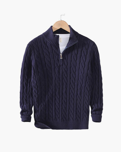 Ascend™ Cable zip sweater