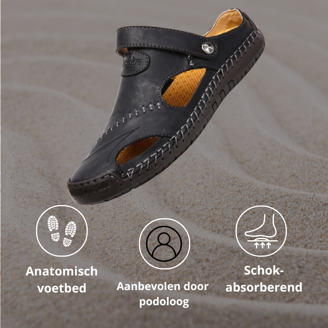 ASCEND™ Chris Orthopedische Leren Sandalen voor Mannen