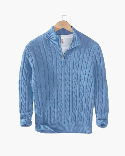 Ascend™ Cable zip sweater