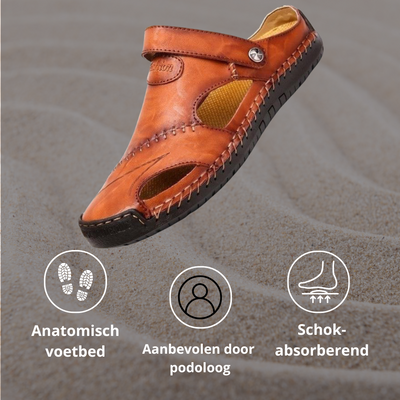 ASCEND™ Chris Orthopedische Leren Sandalen voor Mannen