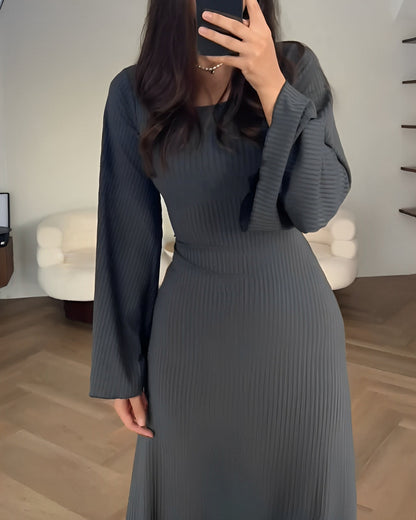 ASCEND™ - Elegante Gebreide Senna Jurk