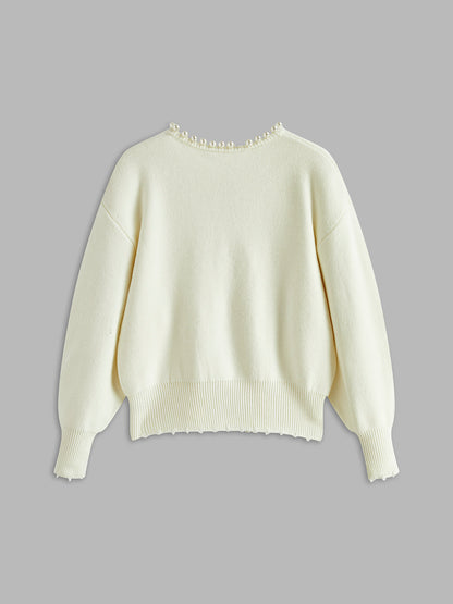 Ascend™  Cardigan met parelversiering