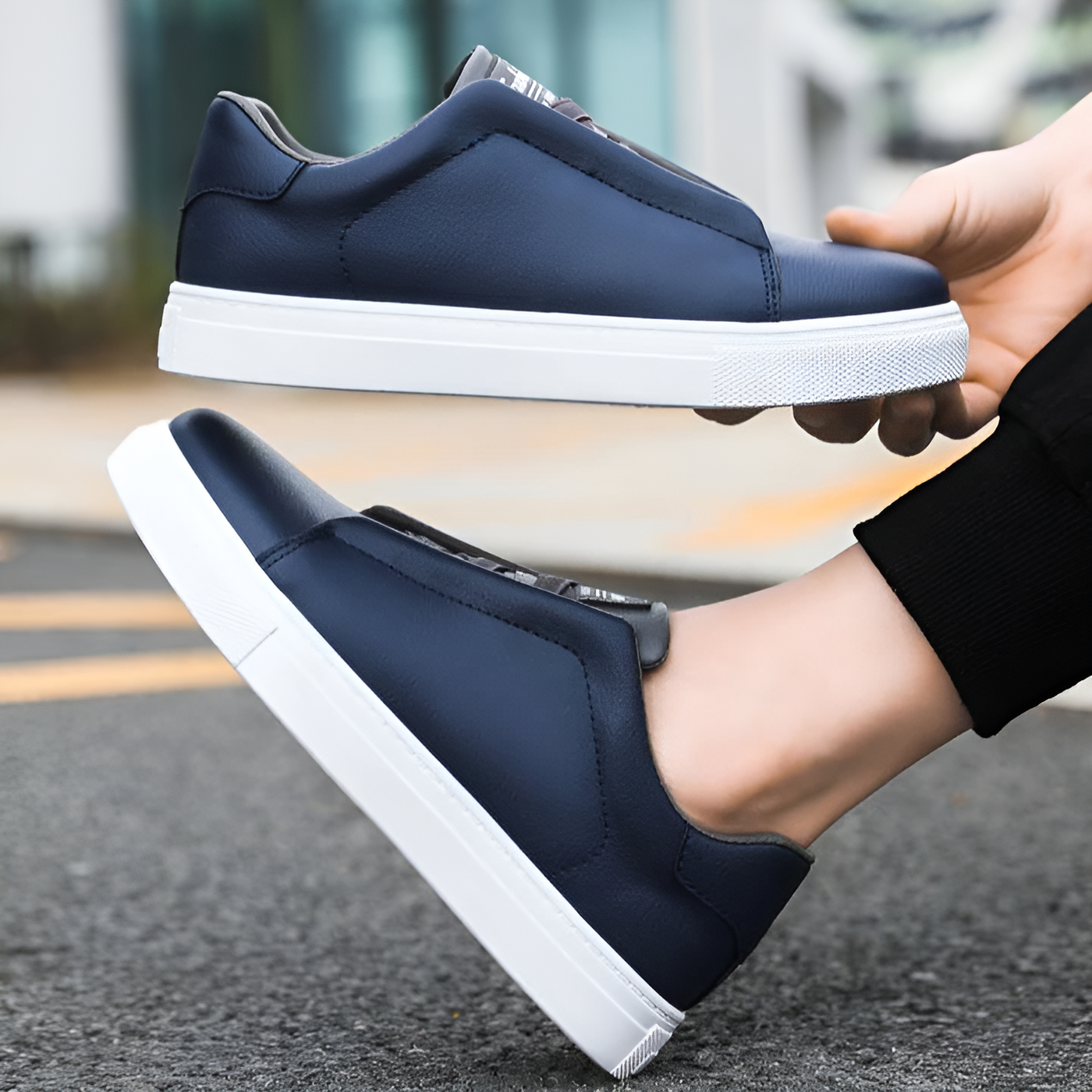 ASCEND™ Bernardo Elegante Sneakers voor Mannen