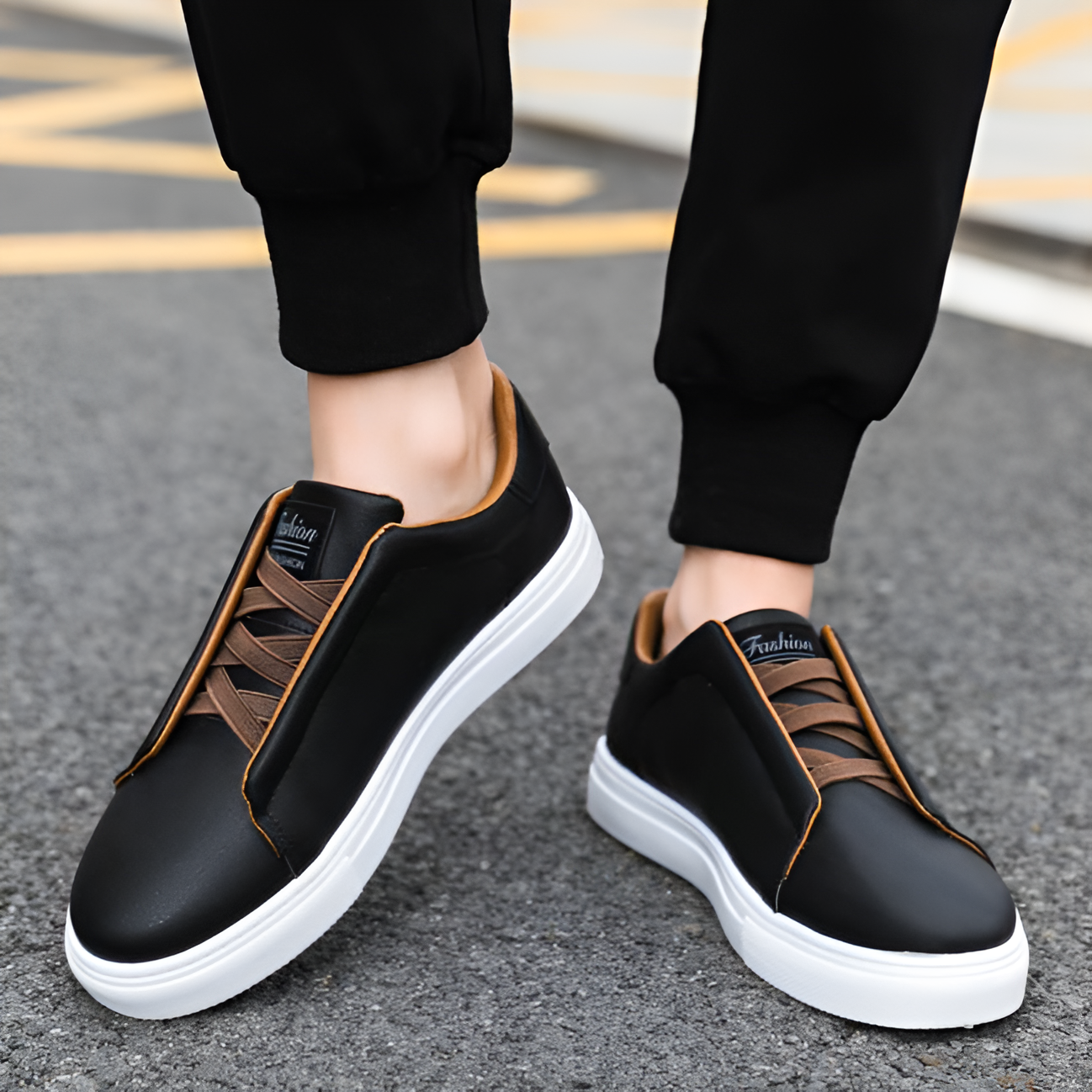 ASCEND™ Bernardo Elegante Sneakers voor Mannen